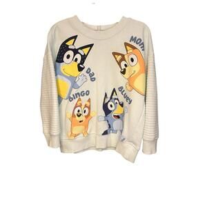 Bluey Sweater 5t Crew Neck
